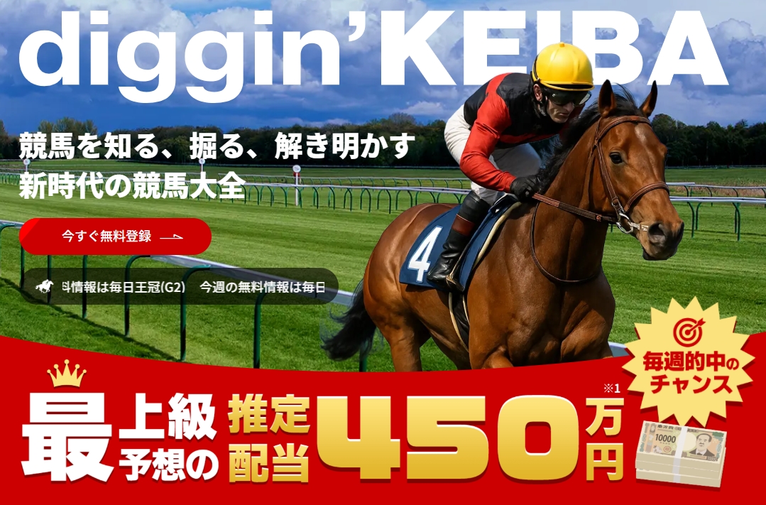 diggin'KEIBAロゴ・バナー